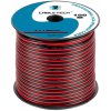 CABLETECH dvojlinka 2 x 1,5mm², čierno-červená, 100m, Cu + Al KAB0392