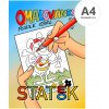 Omaľovánka A4 podľa čísiel - Statok