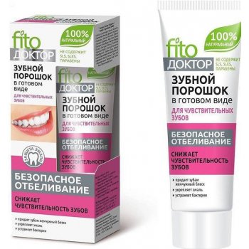 Fito Kosmetik zubný prášok vo forme pasty na citlivé zuby 45 ml