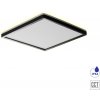 Stropné LED svietidlo Prezent Cordia SQ II. bielo-čierne 12W - 27311