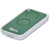 Nice INTI2G vysielač ERA INTI 2-kanálový zelený, 433,92 MHz, plávajúci kód, 56x30x9,5mm