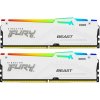 Kingston FURY Beast EXPO/DDR5/32GB/6800MHz/CL34/2x16GB/RGB/White KF568C34BWEAK2-32