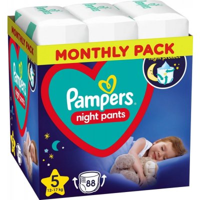 Pampers Night Pants 5 88 Ks od 41,08 € - Heureka.sk