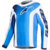 Alpinestars dres FLUID PORTL YOUTH, detská modrá/biela 2026 Veľkosť: M