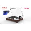 Thorens TD 402 DD Walnut + Ortofon 2M BLUE - gramofonový přístroj s přímým pohonem - ořech