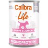 Calibra dog life monoprotein puppy chicken and rice konzerva pre šteniatka 400g