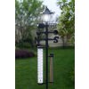 Meteostanica SWS29, 158 cm, záhradný zrážkomer, teplomer, solárna lampa, smer vetra