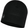 BUFF MERINO MIDWEIGHT BEANIE SOLID BLACK čepice