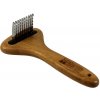 Bamboo Groom Malý hřeben vyčesávací s noži z nerezové oceli