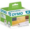 Samolepiace etikety Dymo LW 89x36mm adresné veľké číry plast