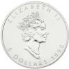 Royal Canadian Mint strieborná minca minca Maple Leaf 1990 1 Oz