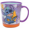 STOR Hrnček s protišmykovým dnom Stitch 410 ml