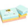 POST-IT Bločky Post-it BEACHSIDE, veľkosť 38x51 mm, 12 bločkov po 100 lístkov