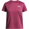 Dievčenské športové tričko Under Armour, TECH TEE Červená,Biela, M