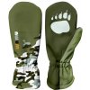Wamu Detské softshellové rukavice Maskáč khaki Veľ. 2 (1 - 3 roky)