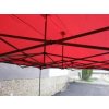 Záhradný párty stan DELUXE nožnicový - 3 x 3 m červená