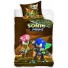 Detské obliečky Ježko Sonic a Amy Rose