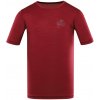 Pánske rýchloschnúce tričko s cool drmi ALPINE PRO BASIK červená 4XL