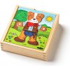 Woody Puzzle šatníková skriňa ´´Psík´´, 18 dielov, 90016