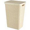 Kôš Curver® JUTE, 58 lit., béžový, 34x43x60 cm, na bielizeň, prádlo