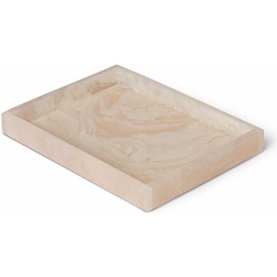 ferm LIVING Podnos Mist Pearl 15x20 cm
