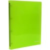 Karisblok PP A4 4-krúžkový zelený (mix farieb, 2 cm, PP)