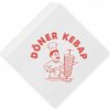 SAHM Vrecká na kebab 16x16 cm 100006906