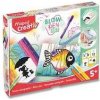 Súprava Maped Creativ Blowpen String´Art Fúkacie pero 6 farieb