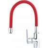 Balletto 81125 - Batéria stojanková, flexibilné horné rameno červené, 550mm