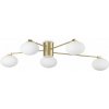 Ideal Lux 288277 HERMES stropné svietidlo 5xG9 saténová mosadz