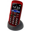 ALIGATOR A670 Senior červený + stolní nabíječka, CZ