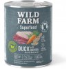 WILD FARM Superfood Duck (kačica s quinoou, mrkvou a bylinkami) 800g krmivo pre psov bez obilnín