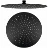 Sapho Sapho, SLIM Hlavová sprcha, priemer 300mm, čierna matná, MS573B