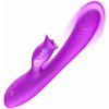 Paloqueth Pulsating Vibrator with Clitoral Licking Purple