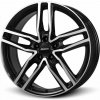 Alu disk ALUTEC Ikenu 8.5x20, 5x112, 66.5, ET40 diamant-schwarz frontpoliert