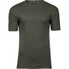 TeeJays Tričko Interlock TJ 520, krátký rukáv, pánské COT180520za204-deep green XL Zelená deep