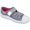 Befado detské tenisky šedé veľkosť 27