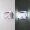 Brilagi Brilagi-LED Solárne nástenné svietidlo so senzorom WALLIE LED/4W/5,5V strieborná BG0722 + záruka 3 roky zadarmo