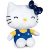 HOLLYWOOD Plyšová mačička modrá - Hello Kitty - 22 cm