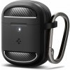 Spigen Rugged Armor Matte Black Google Pixel Buds Pro 2/Pro ACS07604 (ACS07604)