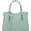 NovaKabelka.sk Isidora Menta Piccola kožená talianska kabelka zelená