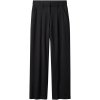 esmara® Dámske látkové palazzo nohavice čierna, 40 (100393826)