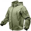 ROTHCO bunda TACTICAL s kapucňou softshell OLIV veľ.3XL