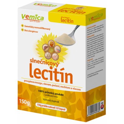 Vemica Slnečnicový lecitín v prášku 150 g