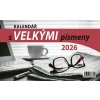 s veľkými písmenami stolný 23 x 14 cm 2026