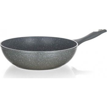 Banquet Pánev WOK s nepřilnavým povrchem Granite Grey 28 cm