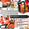 Benzínová píla VENOM 58 cm3 5,9 HP 45 cm 2x lišta 4x reťaz