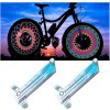 LED svetlo do výpletu kolesa 32 LED (LED osvetlenie na bicykel pre viditeľnosť a efektný svetelný dizajn kolies)