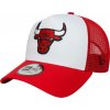 Šiltovka New Era, CHICAGO BULLS NBA SIDE PATCH 9FORTY TRUCKER červená,biela,čierna, UNI