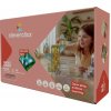 Cleverclixx – Magnetická stavebnica Magic Forest Pack Pastel – 65 ks